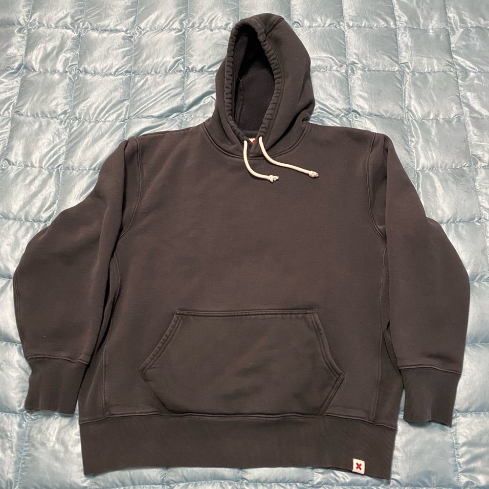 EUC Mens Best x Made Faded Black Hoodie. Sz XL. retail $120
